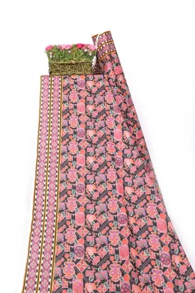 1-PC Kurti Unstitched Cambric Lawn