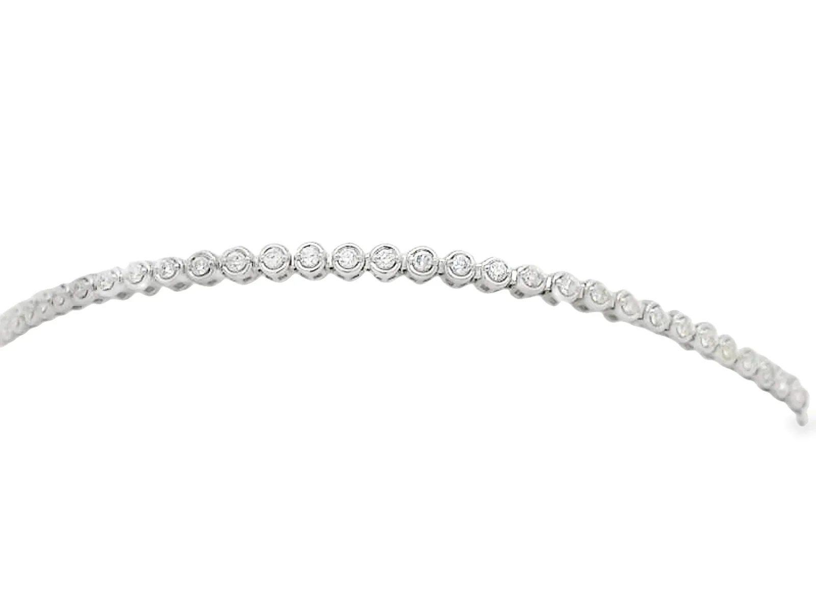 14K Diamond Tennis Bracelet - .88ctw