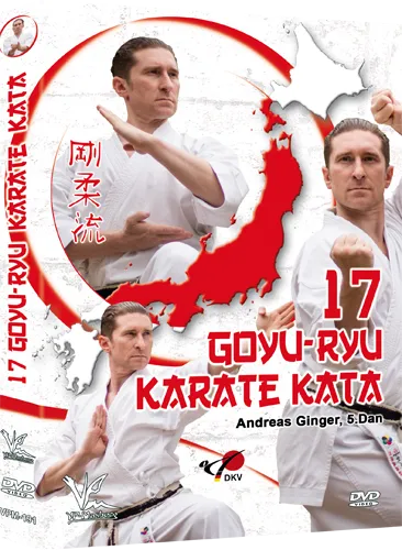 17 Goju-Ryu Karate Kata DVD By Andreas Ginger