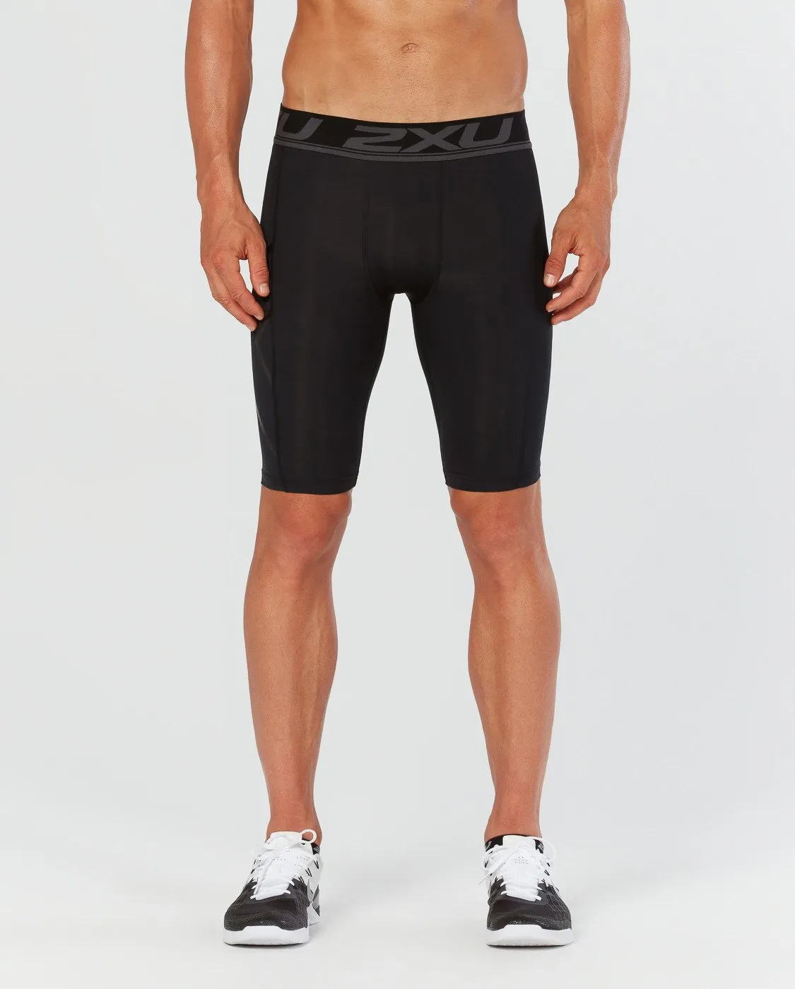 2XU Men's ACCELERATE COMPRESSION SHORTS - MA4478B (BLK/NRO)