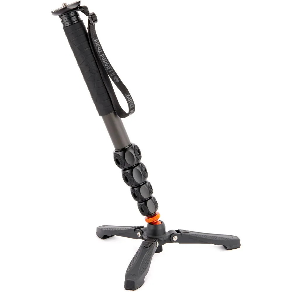 3 Legged Thing Alana Carbon Fiber Monopod with DocZ Foot Stabilizer Kit