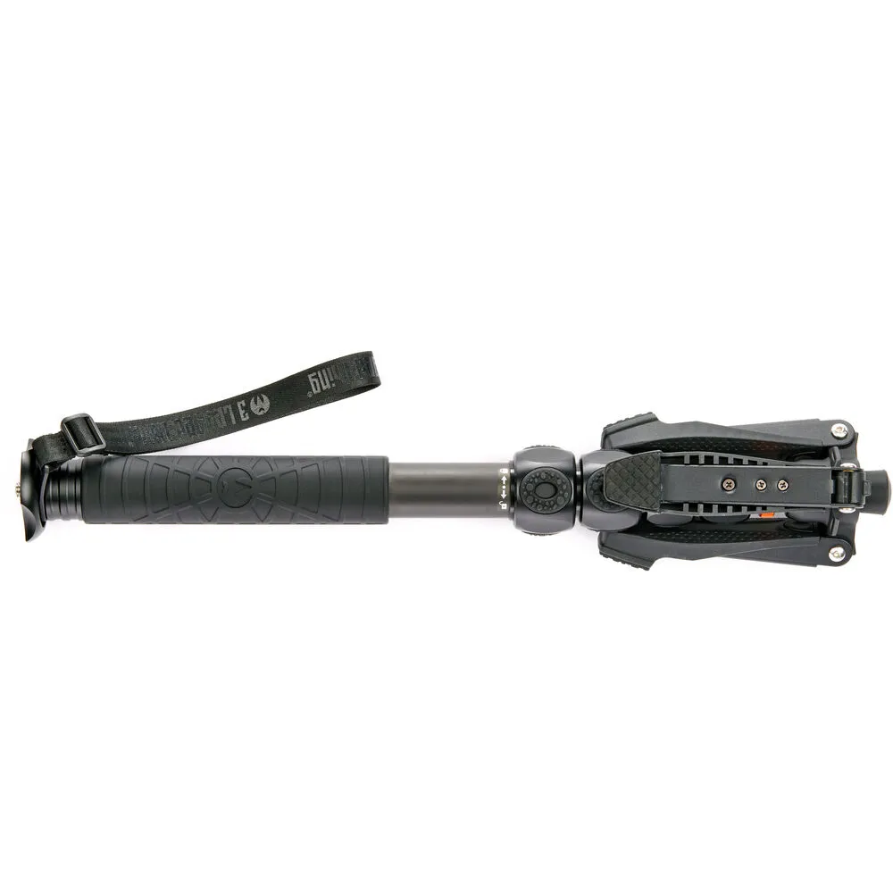 3 Legged Thing Alana Carbon Fiber Monopod with DocZ Foot Stabilizer Kit