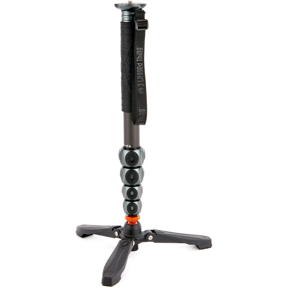 3 Legged Thing Alana Carbon Fiber Monopod with DocZ Foot Stabilizer Kit