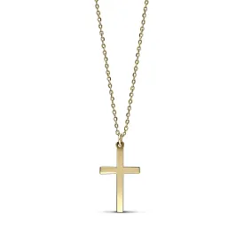 9ct Gold Large Cross Pendant