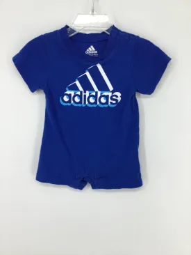 Adidas Child Size 6 Months Blue screen printed Outfit - boys