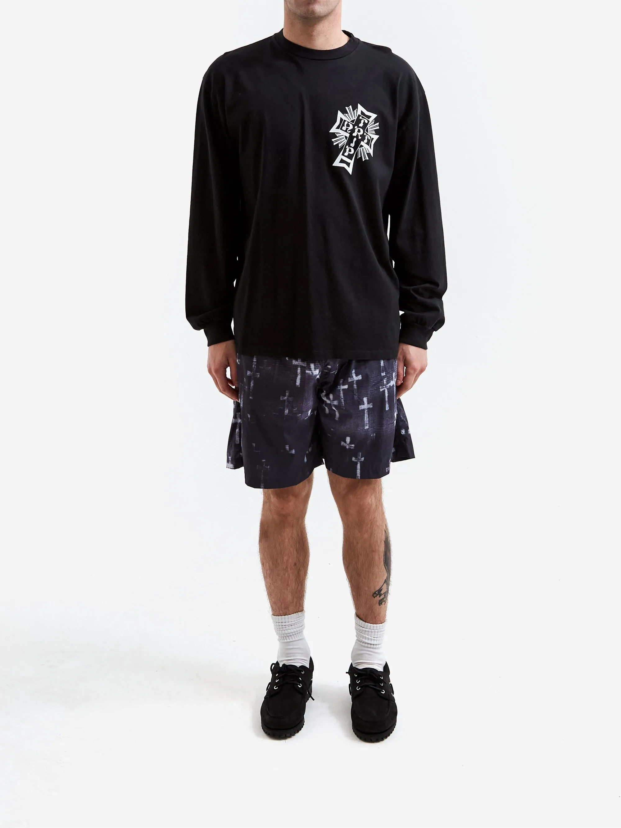 Aries Graveyard Board Short - Black