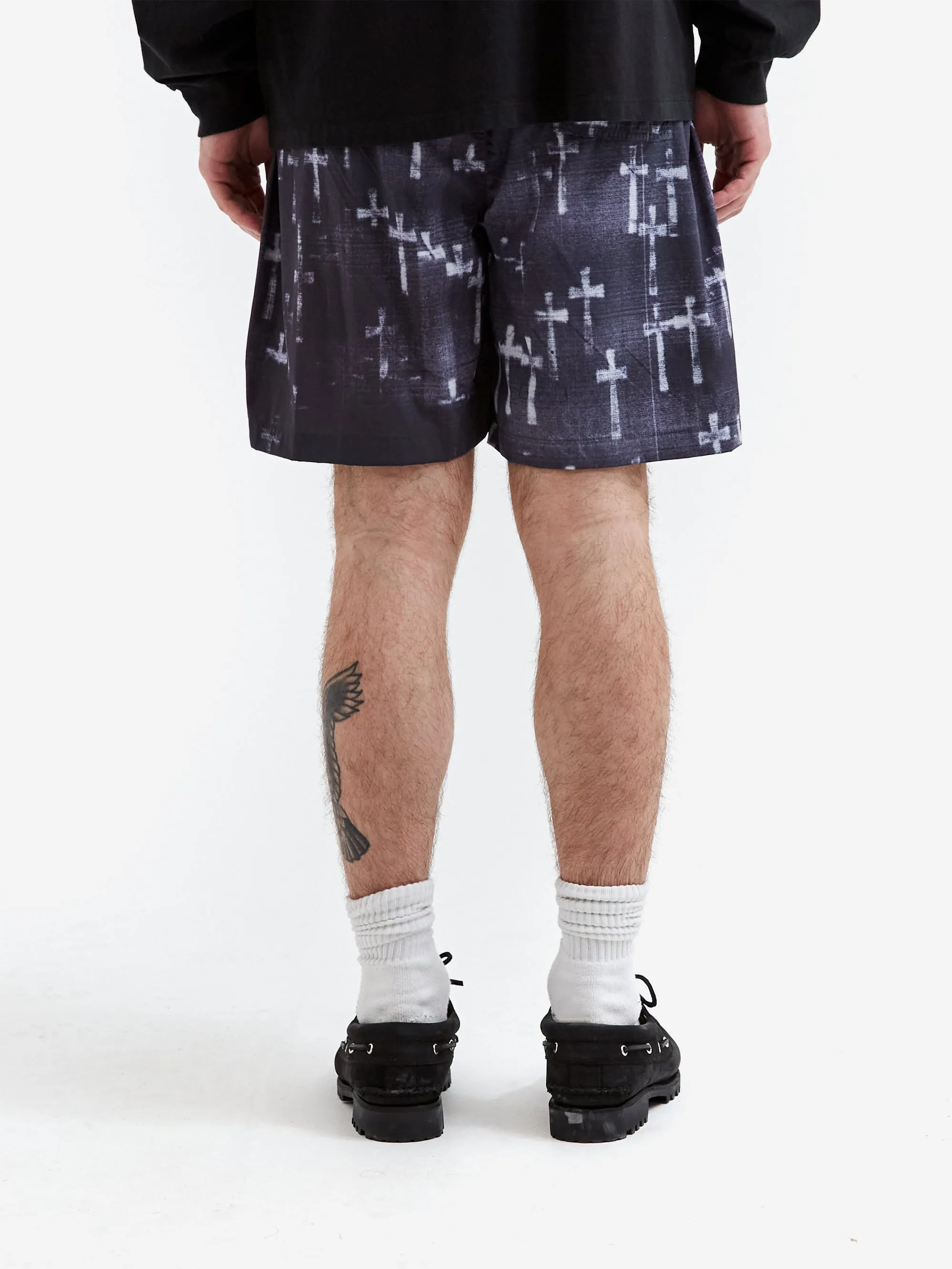 Aries Graveyard Board Short - Black