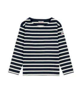 Armor Lux- Breton striped shirt Kids -Navy