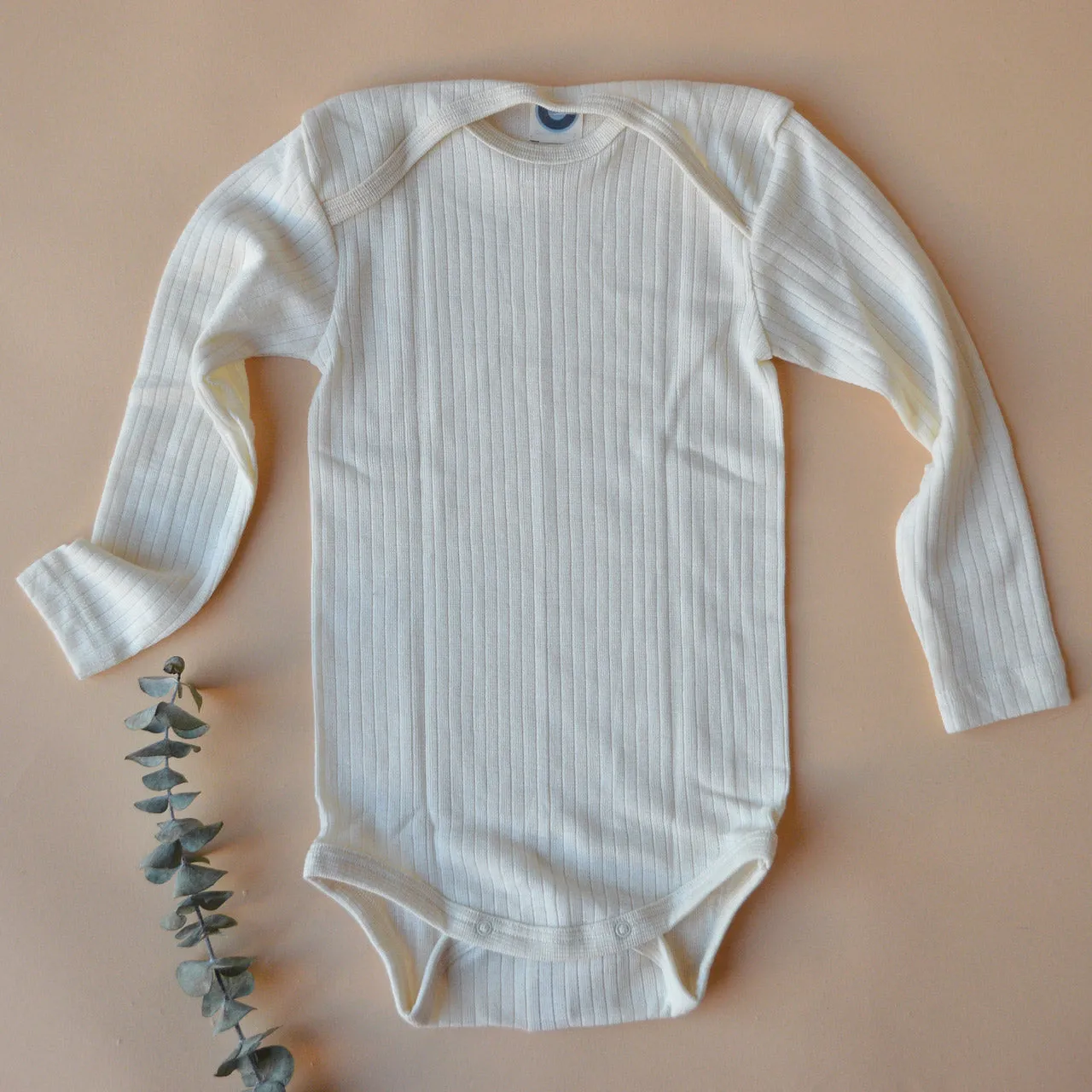 Baby Body Long Sleeve - Organic Cotton/Merino/Silk (0-3y)