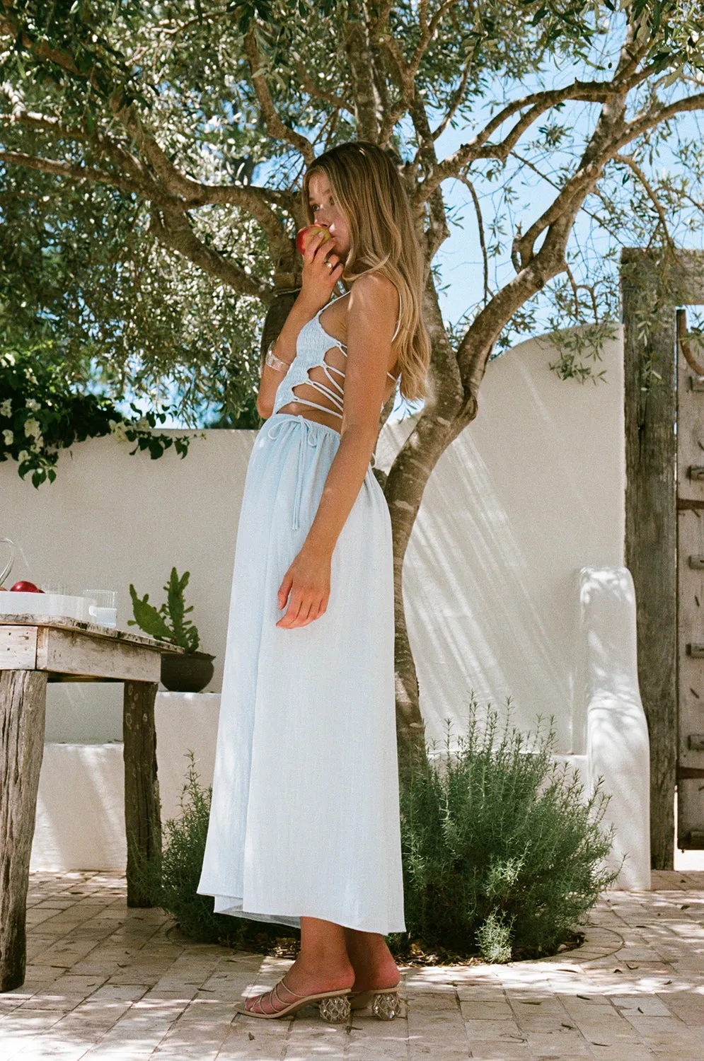 Backless Beau Dress