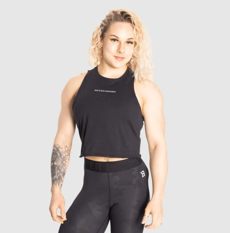 Better Bodies Fluid Loose Racerback - Black