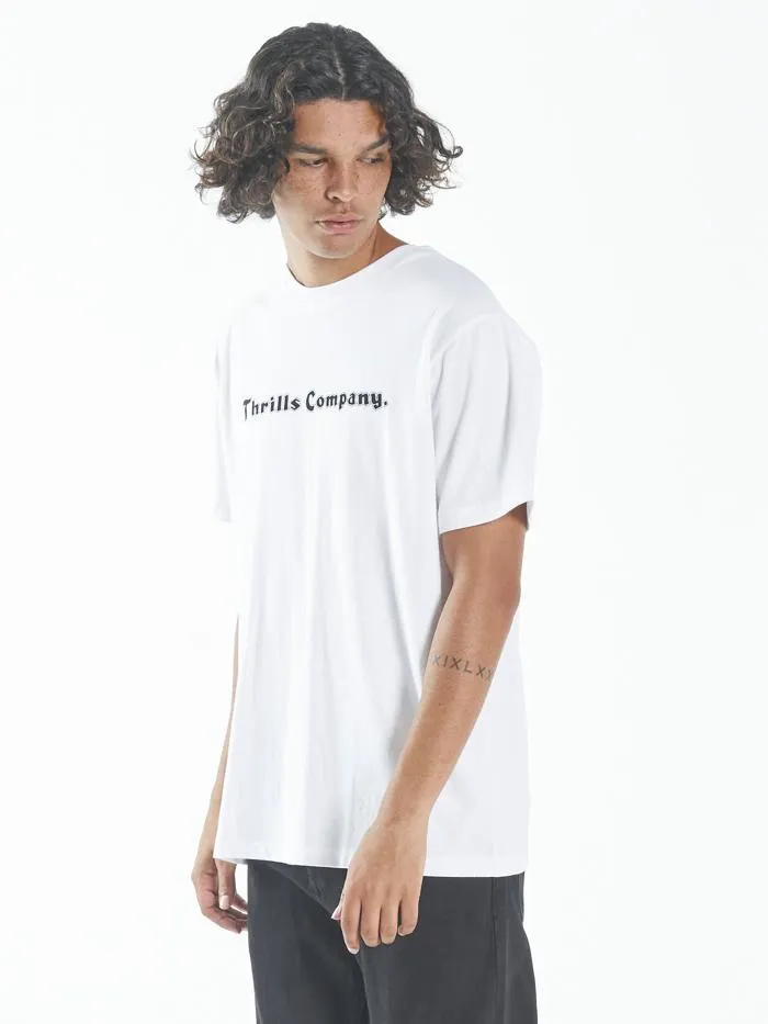 Better Days Merch Fit Tee - White