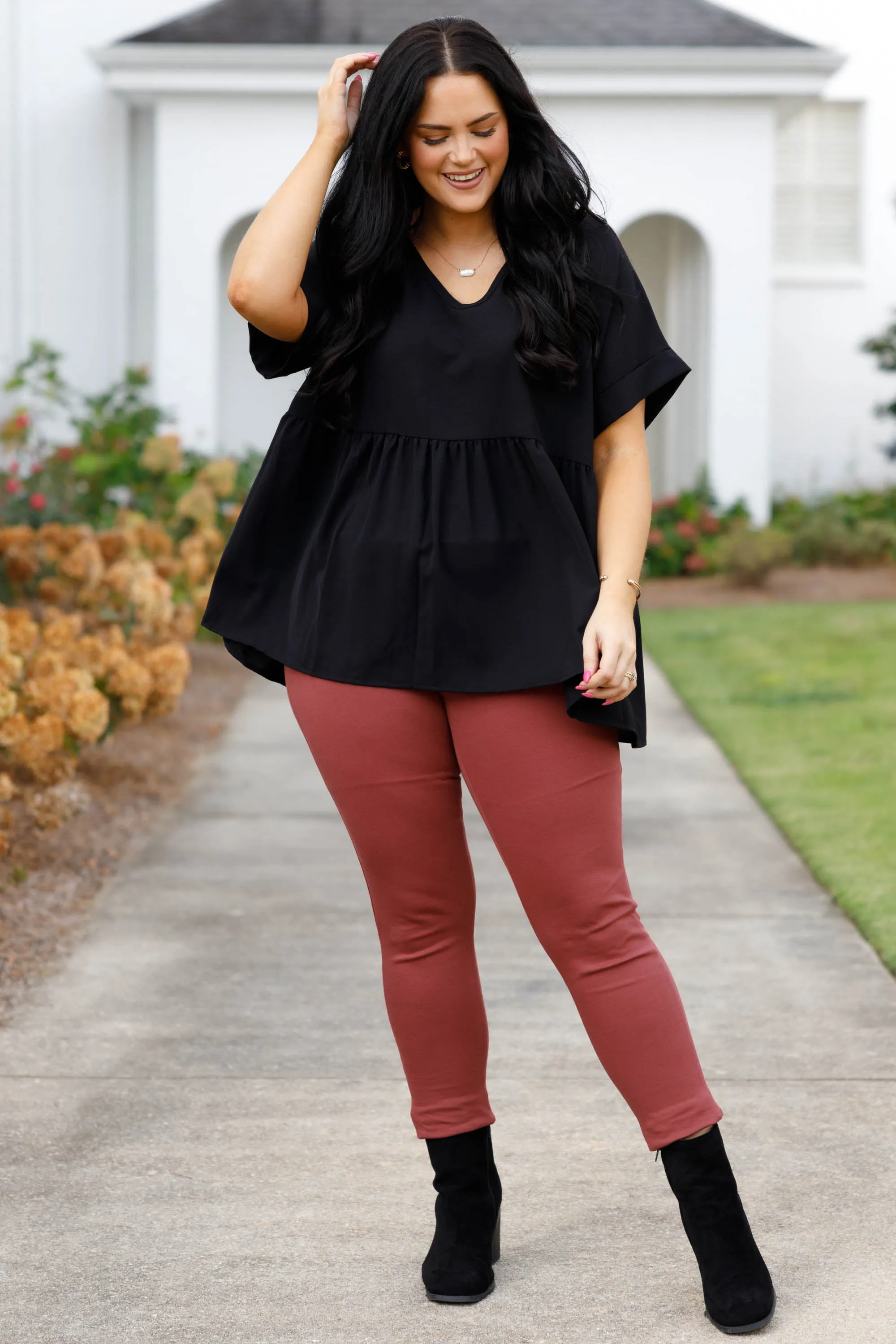 Beyond Basic Pants, Marsala