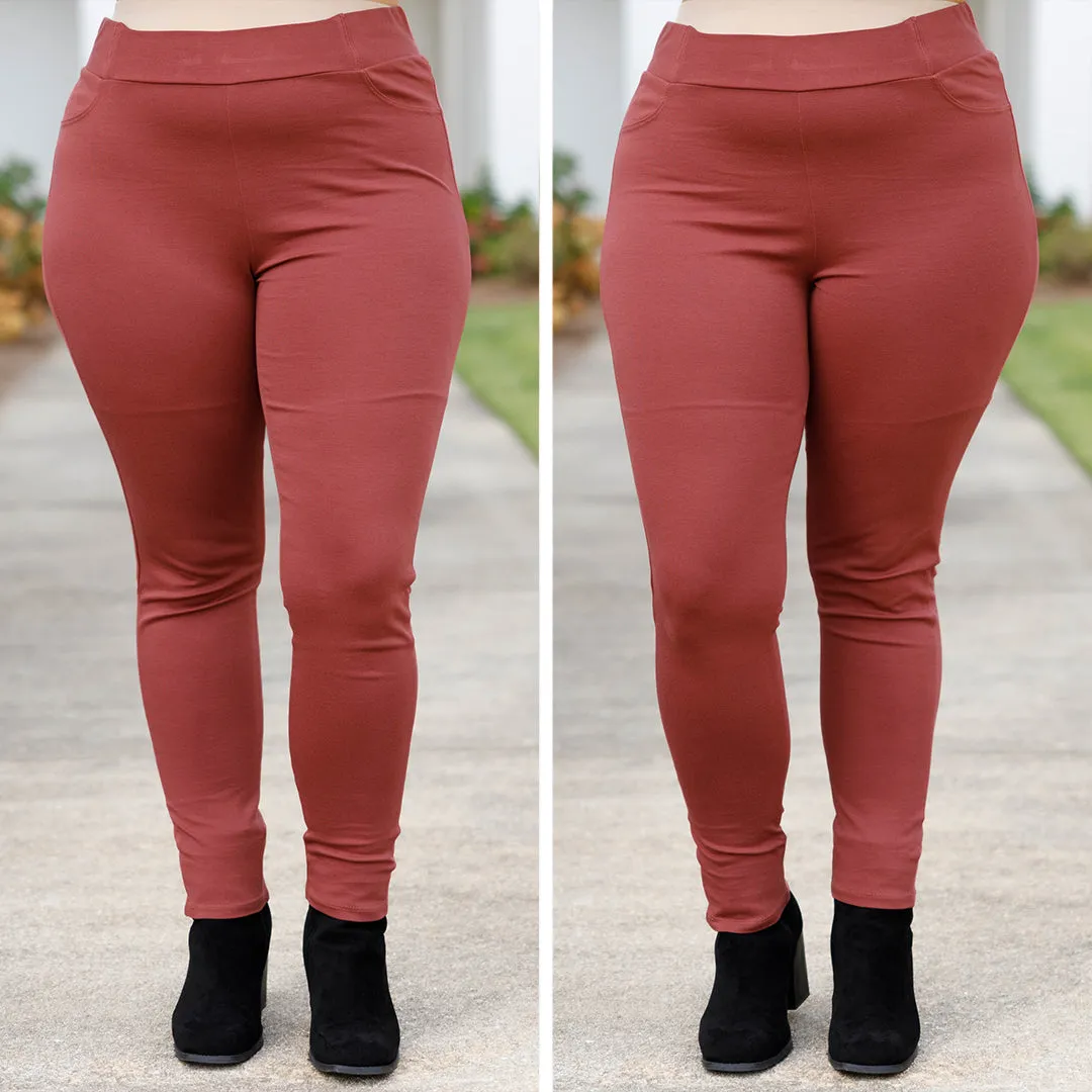 Beyond Basic Pants, Marsala