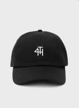 Black 4th Embroidered Cap - Beth