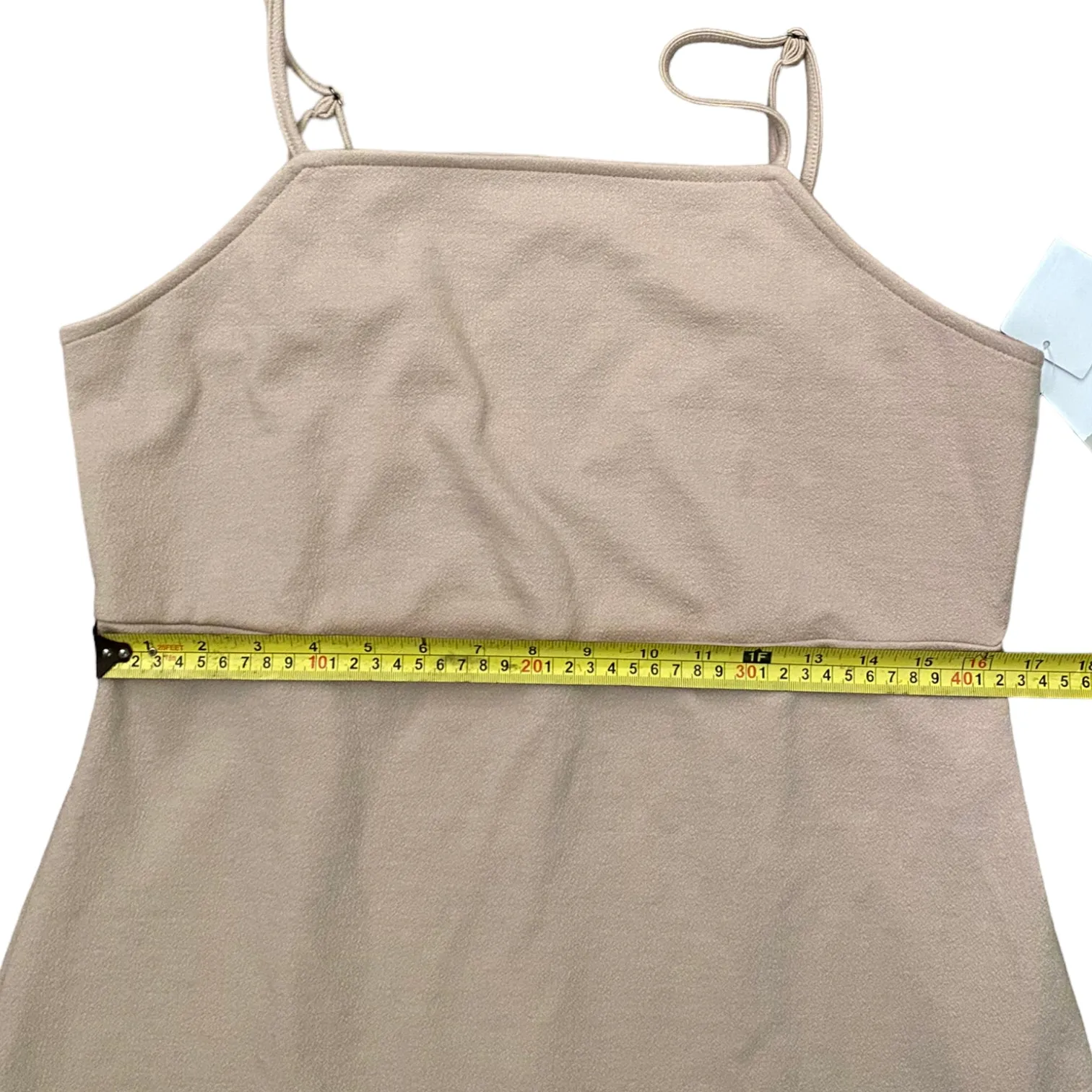 BP Moonlight Beige Spaghetti Strap Dress Size X-Large