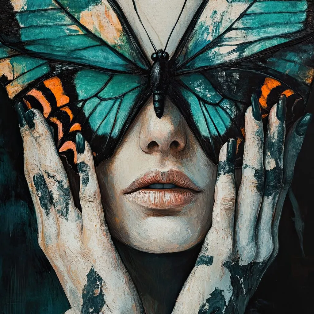 Butterfly Embrace Metamorphosis - Alicia Smith