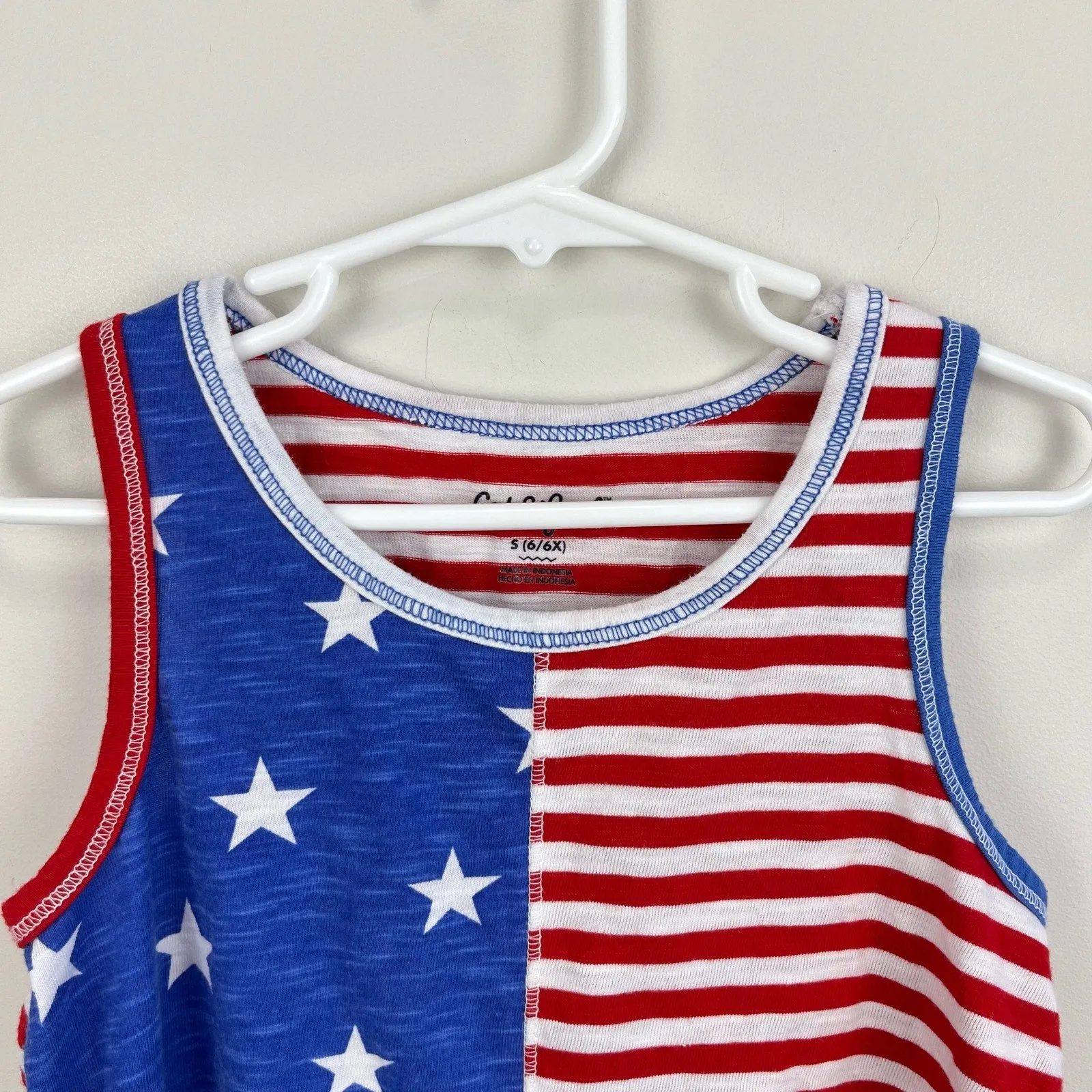 Cat & Jack Stars and Stripes Tank Top 6