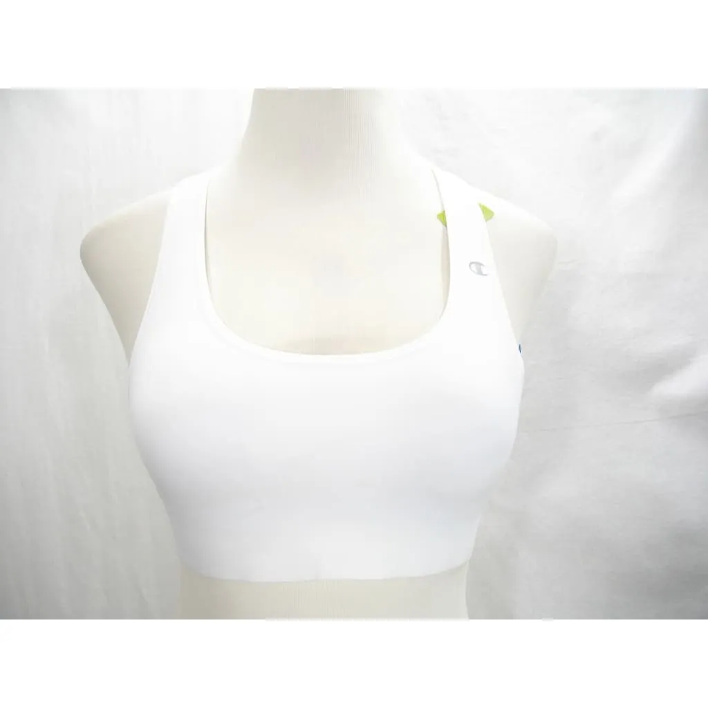 Champion B9504 Absolute Racerback Sport Bra with SmoothTec Band XL X-LARGE White