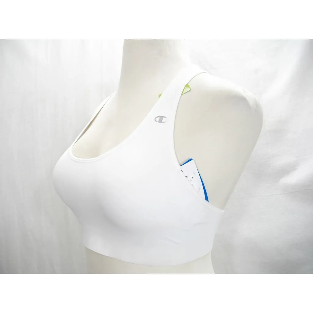 Champion B9504 Absolute Racerback Sport Bra with SmoothTec Band XL X-LARGE White