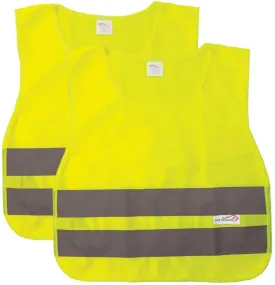 Child Reflective Safety Vest, Bright Colors For Child Safety, Yellow