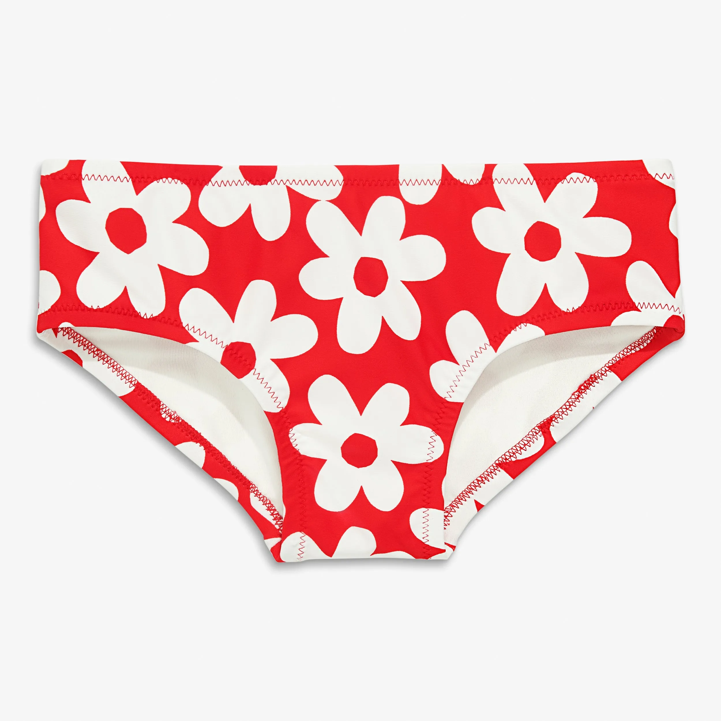 Clearance swim bikini bottom in cutout blooms