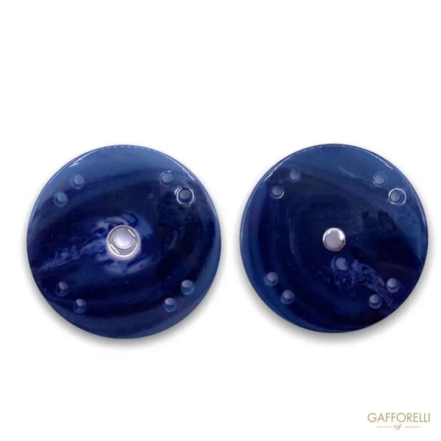 Colored Automatic Buttons in Polyester 8070 - Gafforelli Srl