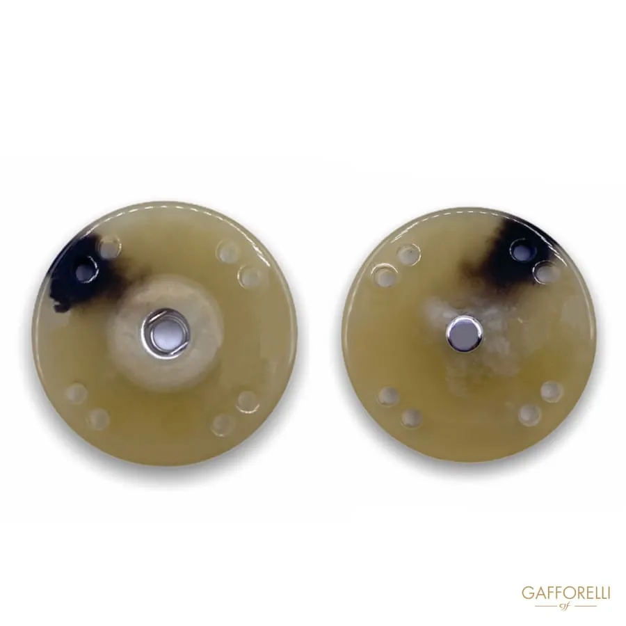 Colored Automatic Buttons in Polyester 8070 - Gafforelli Srl