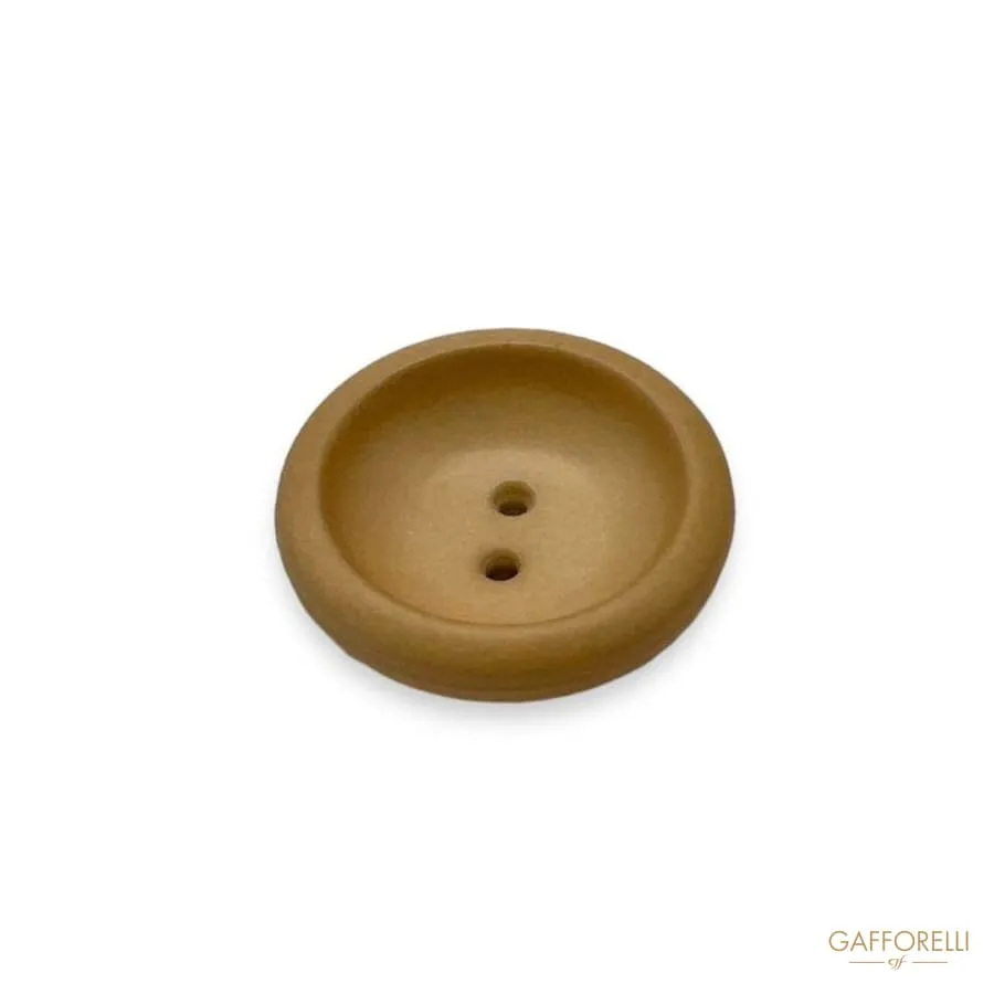 Conca Button with Two Holes- Art. D412 - Gafforelli Srl