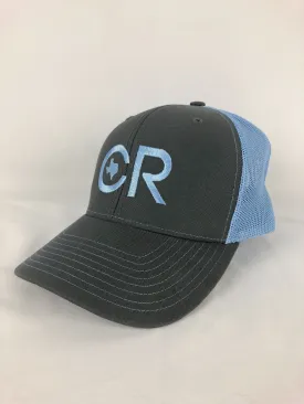 CR Denim and Gray Mesh Hat