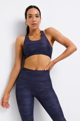 Deep Stone (Navy) Sports Bra