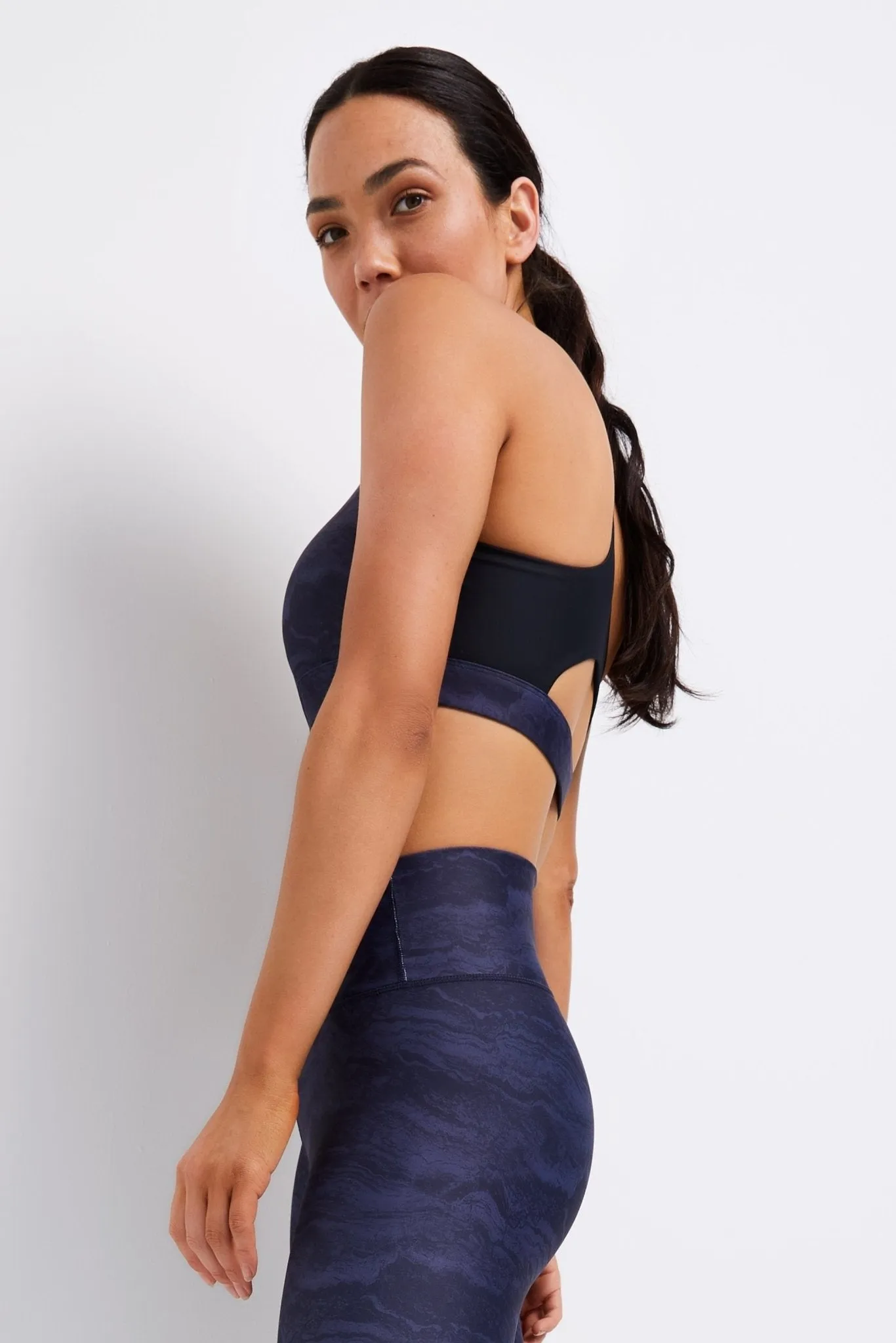 Deep Stone (Navy) Sports Bra