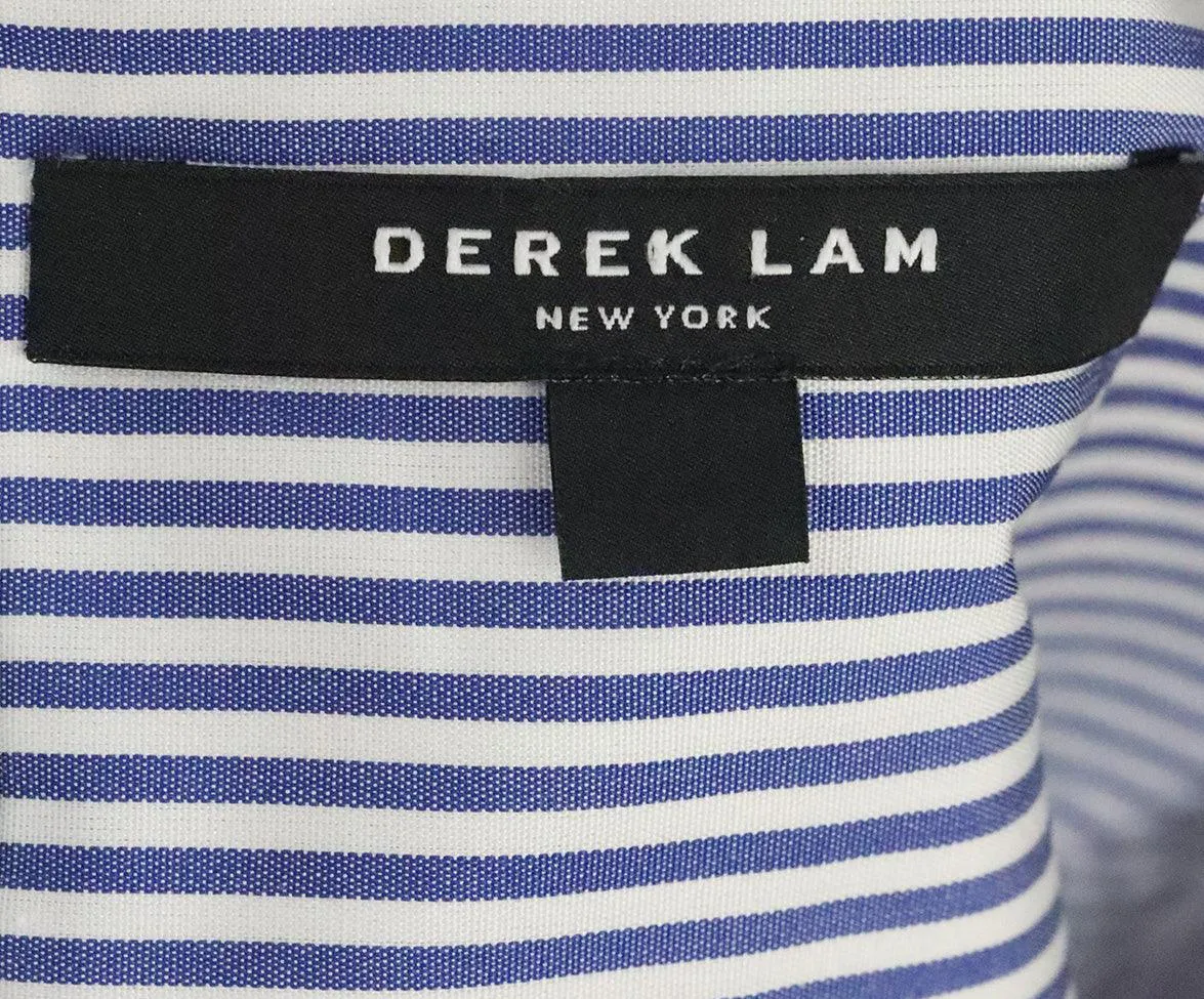 Derek Lam Blue & White Striped Blouse sz 10