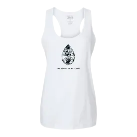 Diamond Gem Tank - Heather White