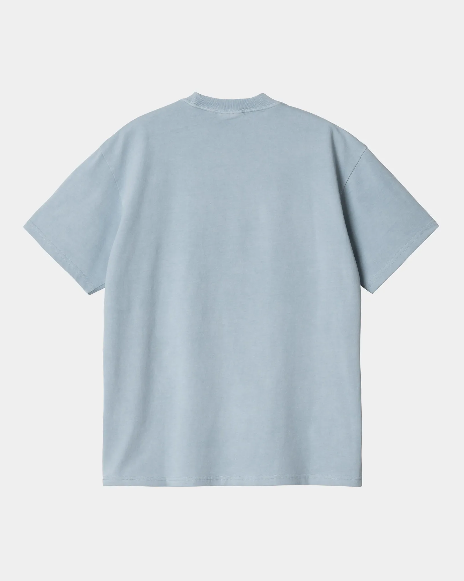 Duster Script T-Shirt | Misty Sky