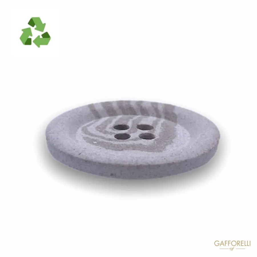 Ecological Hemp Button D309 - Gafforelli Srl