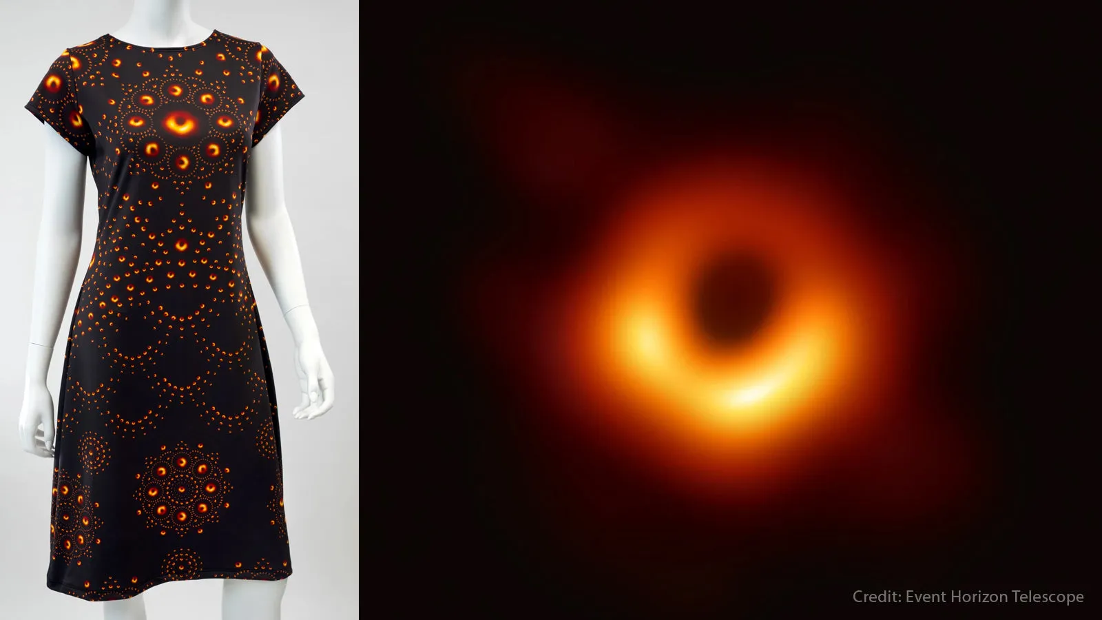 EHT Black Hole Dress