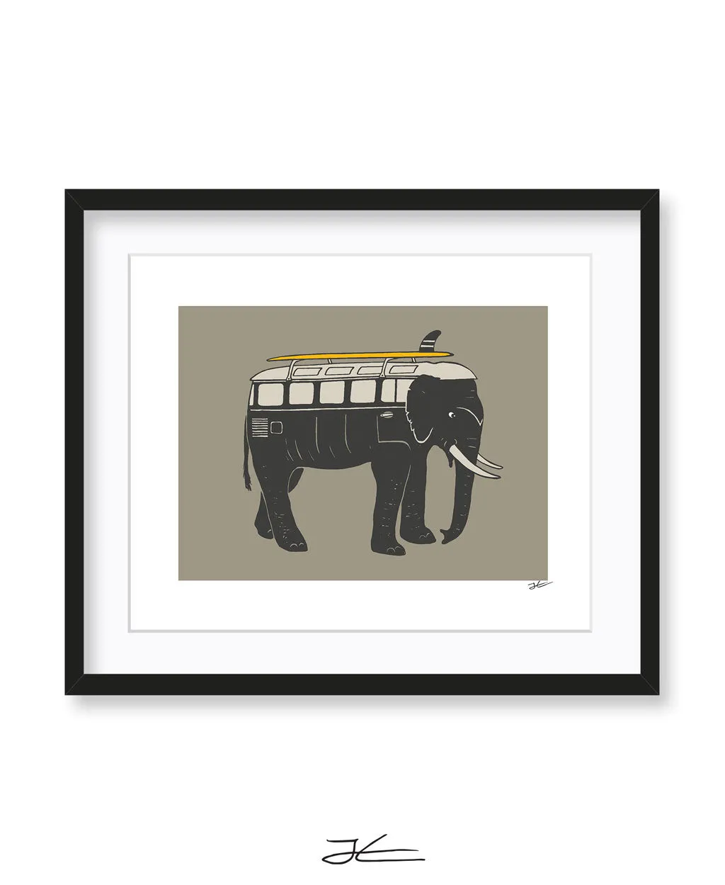 Elephant Mobile - Print/ Framed Print