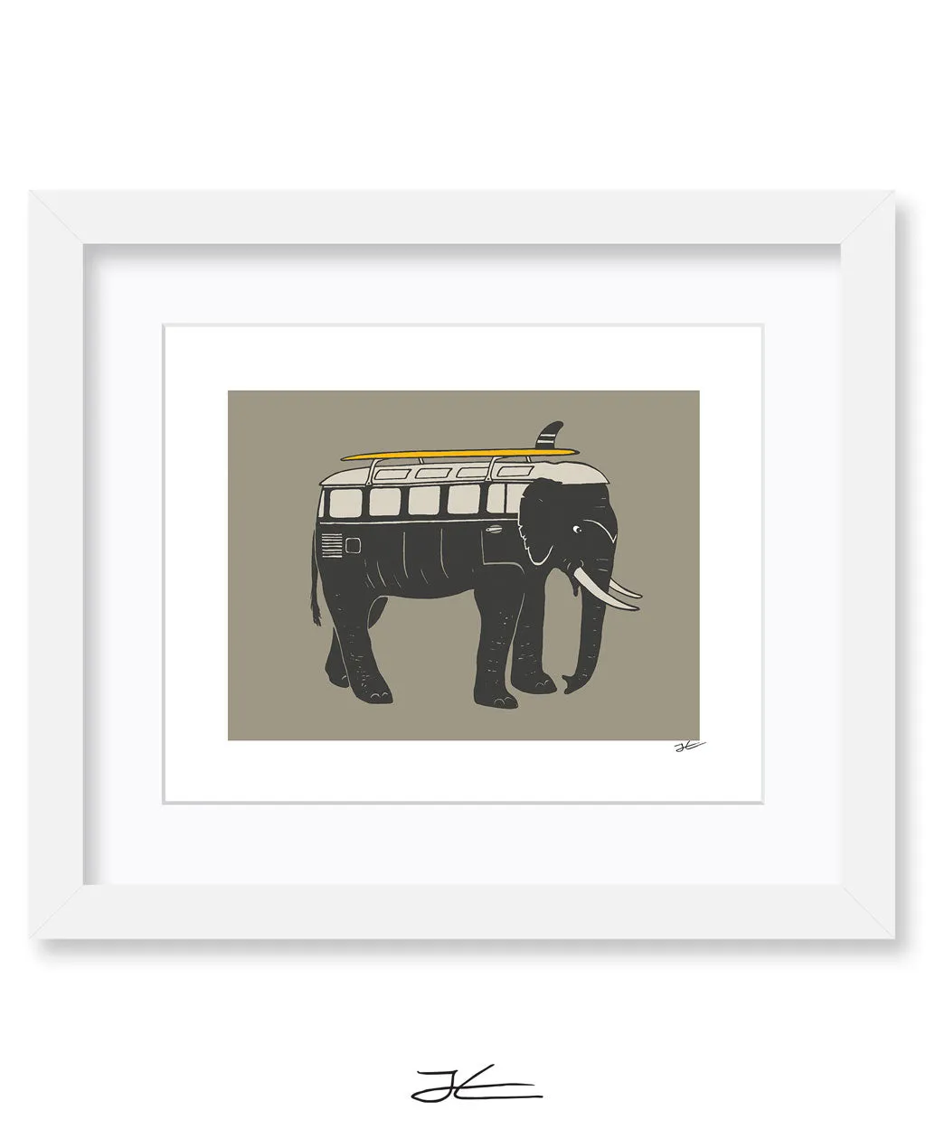 Elephant Mobile - Print/ Framed Print