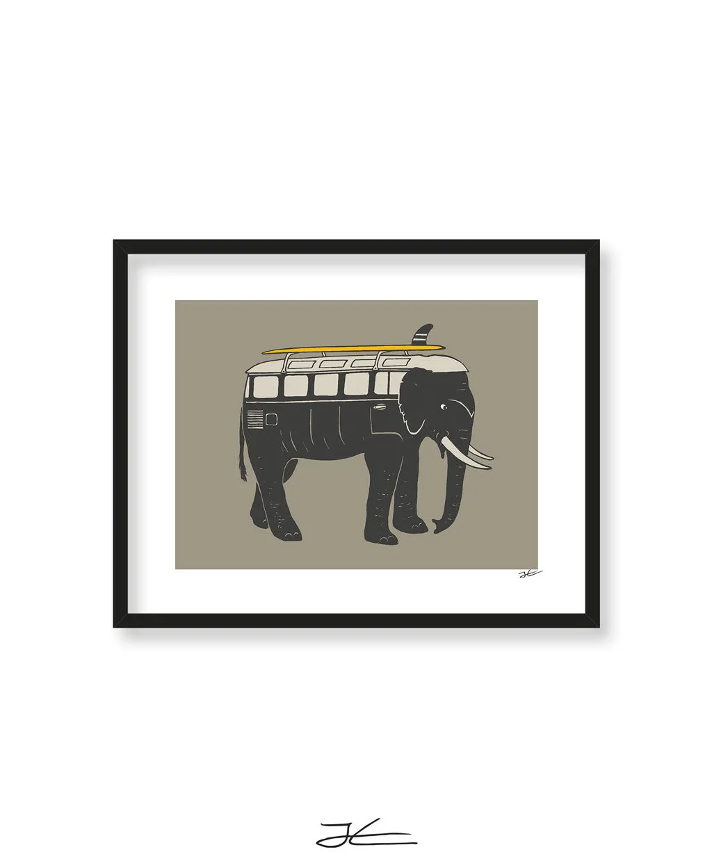 Elephant Mobile - Print/ Framed Print