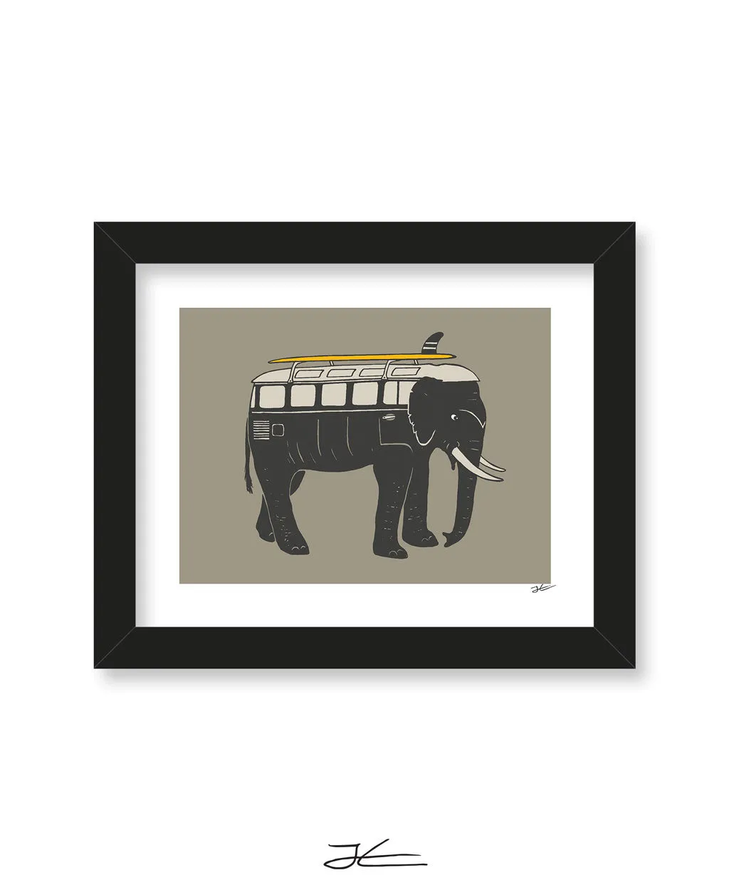 Elephant Mobile - Print/ Framed Print