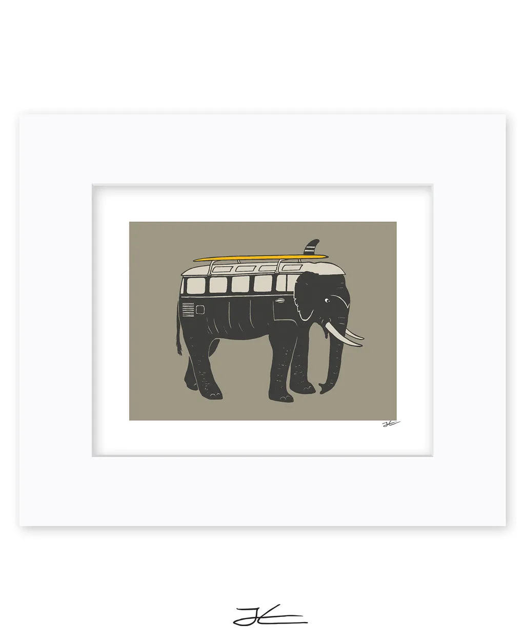 Elephant Mobile - Print/ Framed Print