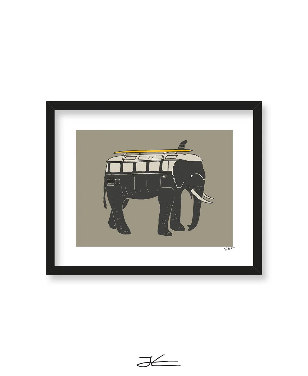 Elephant Mobile - Print/ Framed Print