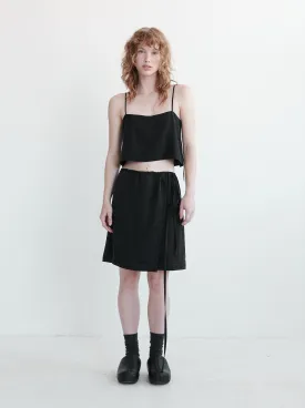 ESSER - Black double-breasted skirt