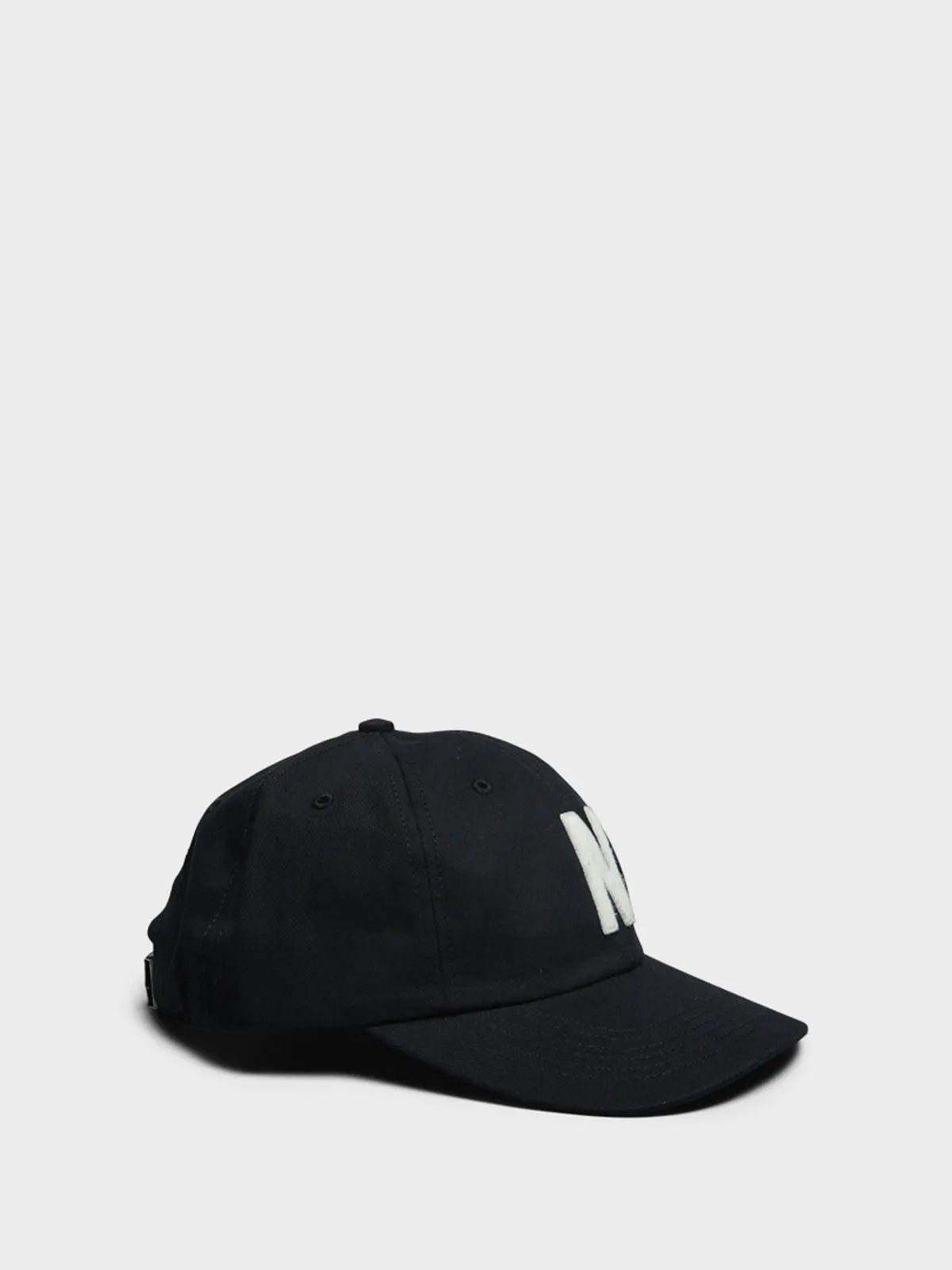 Felt N Twill Sports Cap in Black