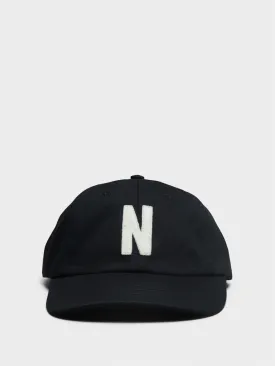 Felt N Twill Sports Cap in Black