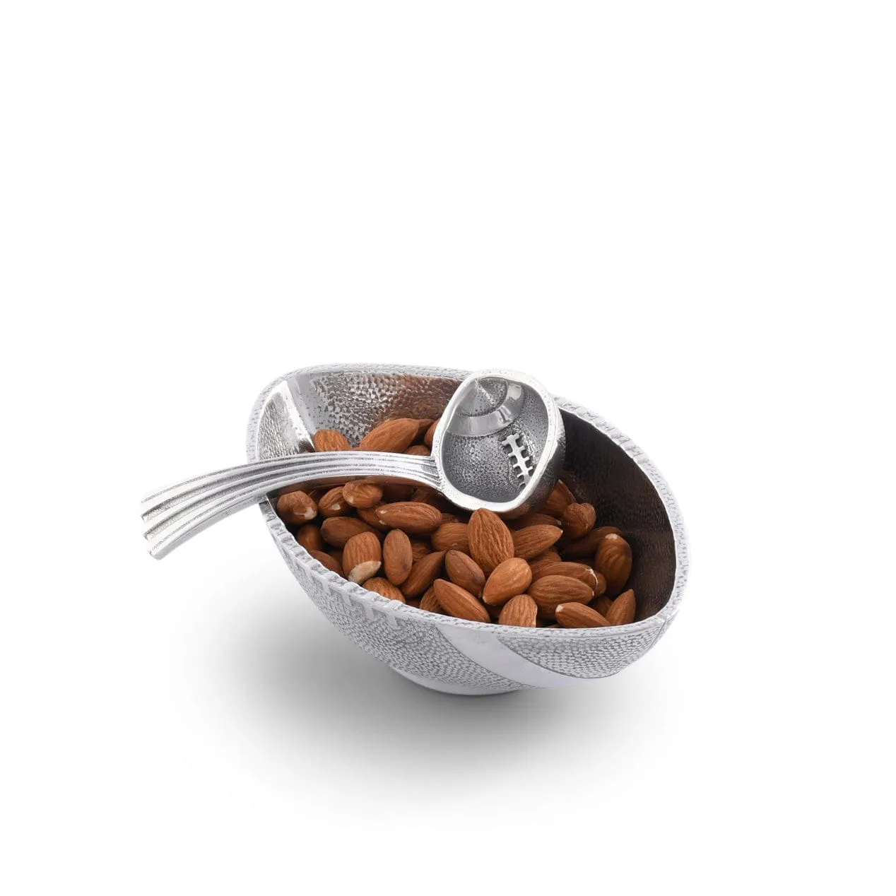 Football Condiment Bowl with Spoon