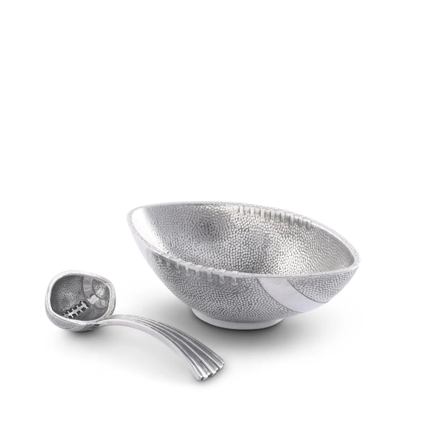 Football Condiment Bowl with Spoon