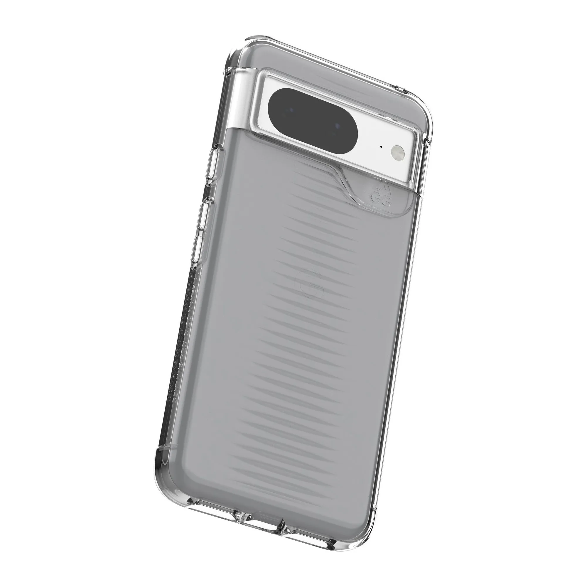 Google Pixel 8 ZAGG (GEAR4) Luxe Case - Clear (English Only PKG) - 15-12295