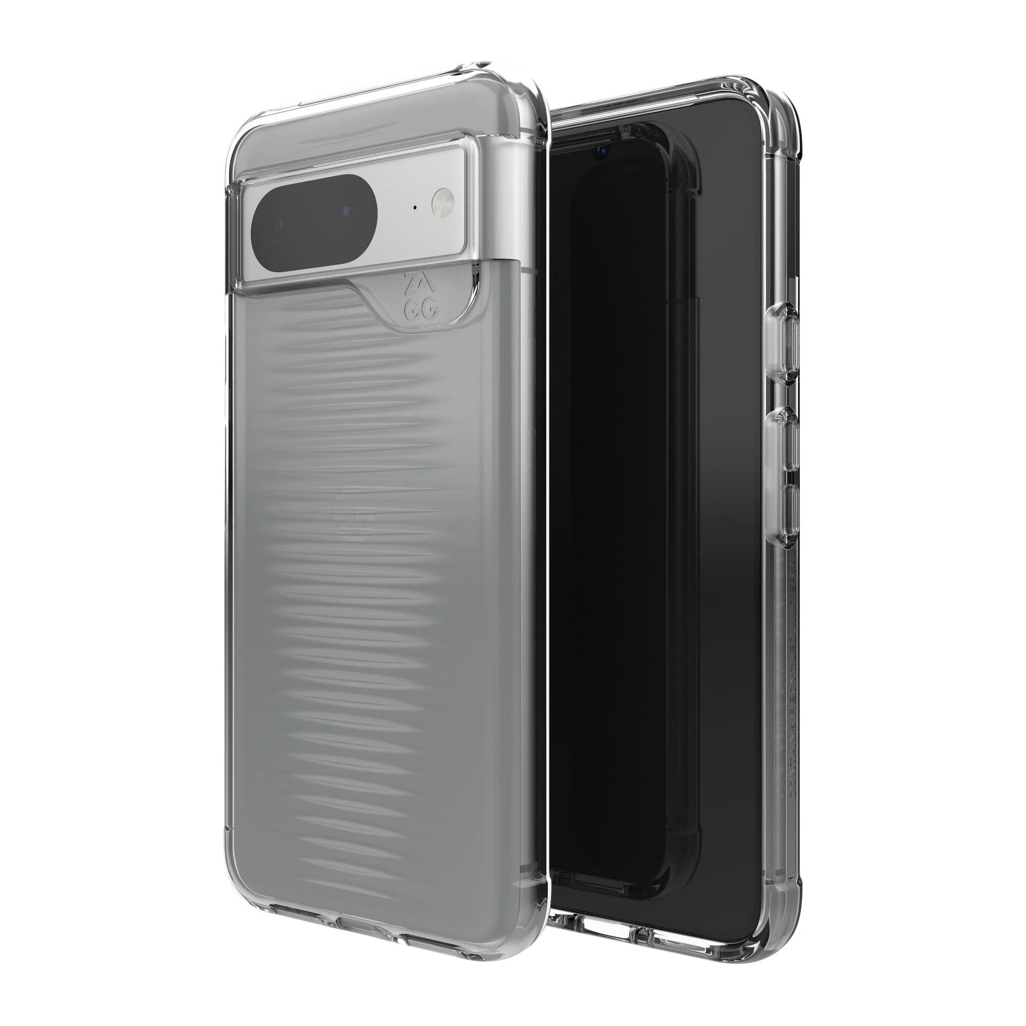 Google Pixel 8 ZAGG (GEAR4) Luxe Case - Clear (English Only PKG) - 15-12295